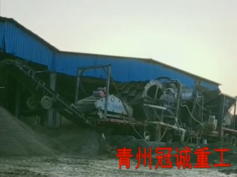 石粉洗沙機(jī)－洗石粉設(shè)備移動(dòng)式還是固定式好？移動(dòng)石粉洗砂機(jī)價(jià)格